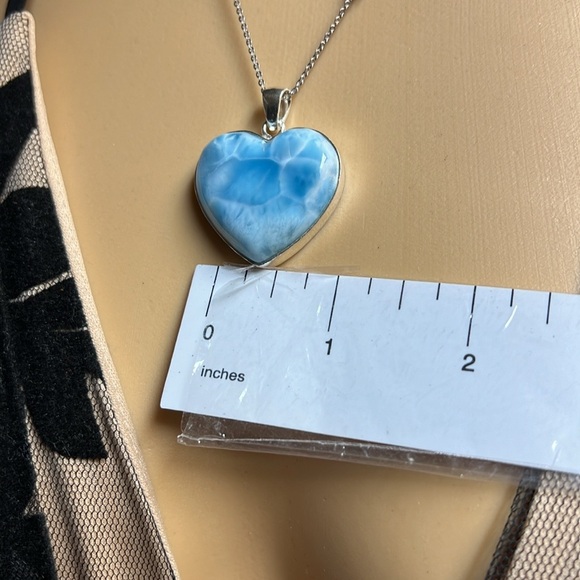 Larimar a Dominican Republic Precious Stone Necklace (authentic) - Picture 5 of 12